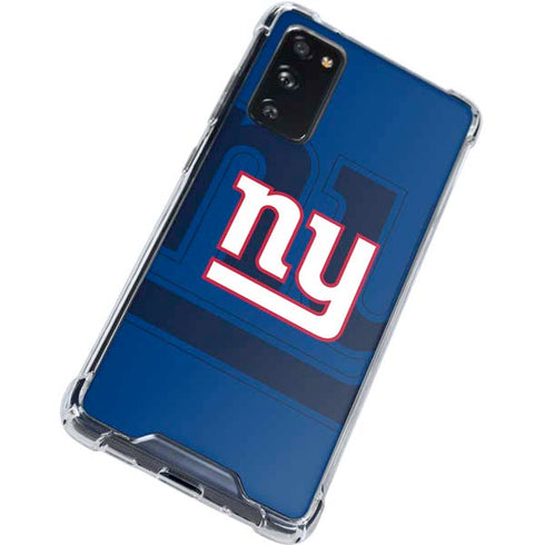 NFL New York Giants Double Vision Galaxy S20 FE Clear Case